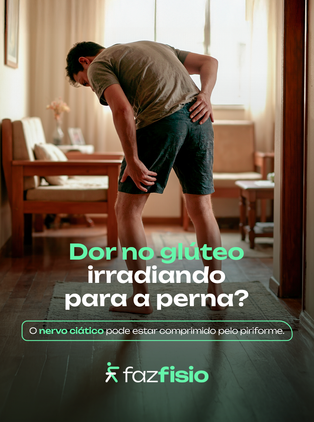 Síndrome do piriforme: quando a dor no glúteo desce pela perna