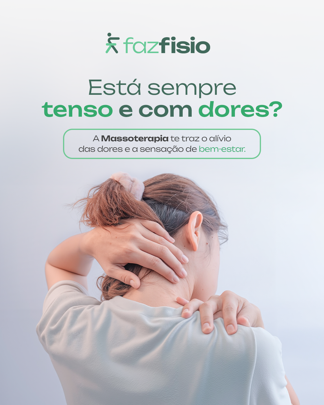 Está sempre tenso e com dores?