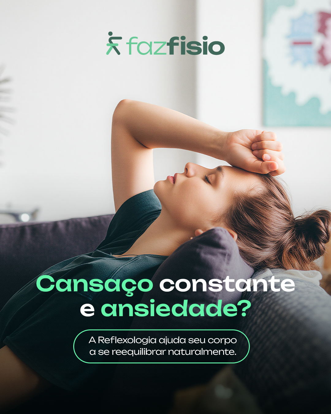 Reflexologia no combate a ansiedade